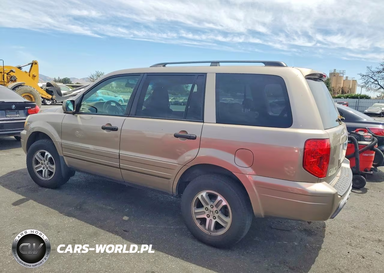 2004 Honda Pilot Ex VIN:2HKYF18464H616678 - 2