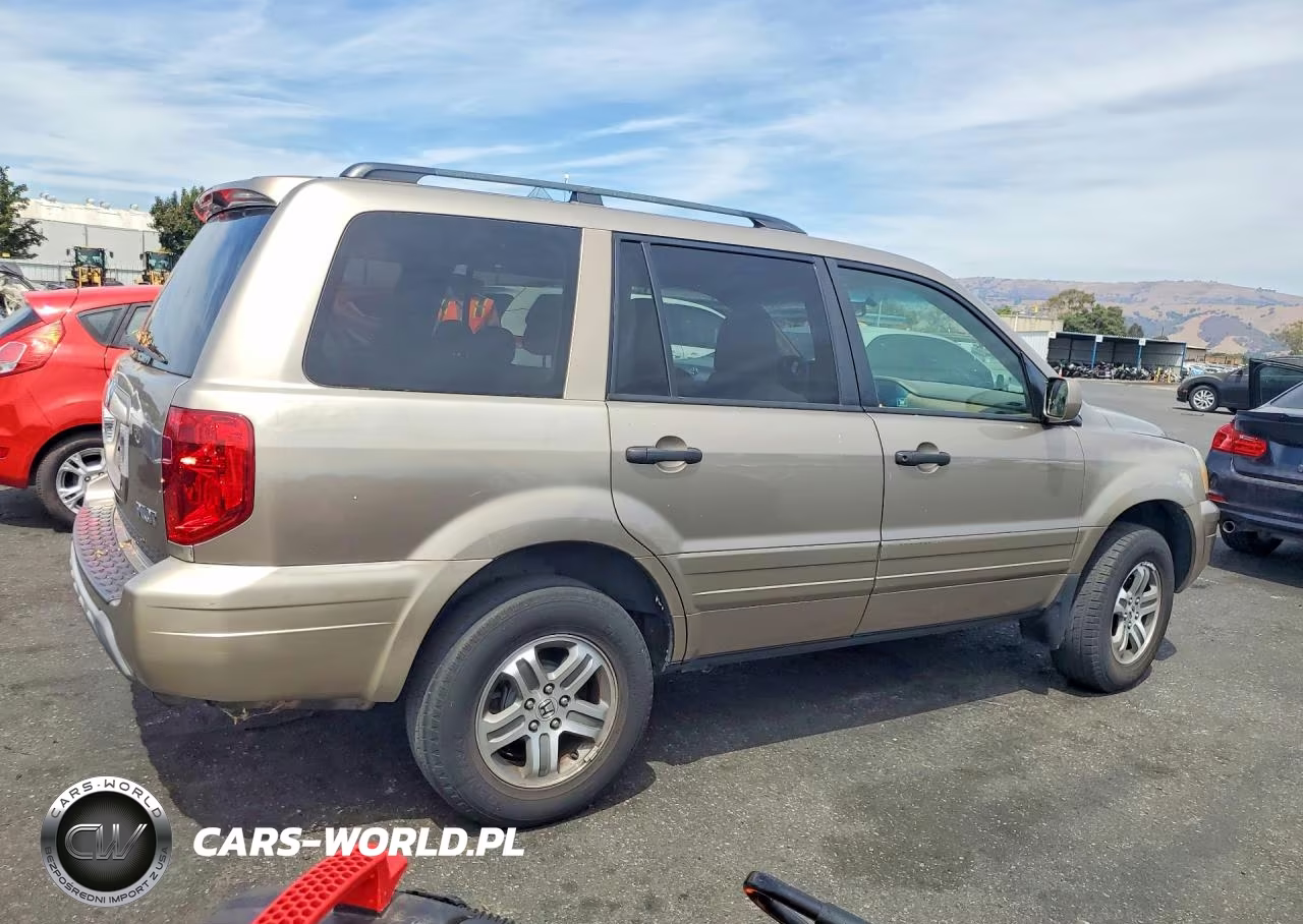 2004 Honda Pilot Ex VIN:2HKYF18464H616678 - 3