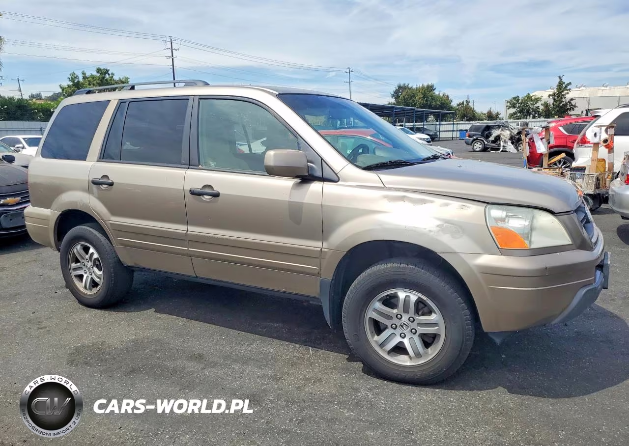 2004 Honda Pilot Ex VIN:2HKYF18464H616678 - 4