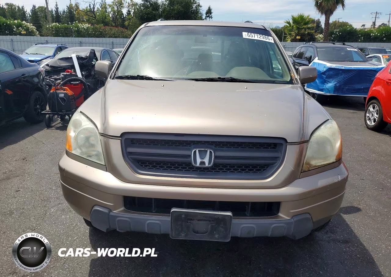 2004 Honda Pilot Ex VIN:2HKYF18464H616678 - 5