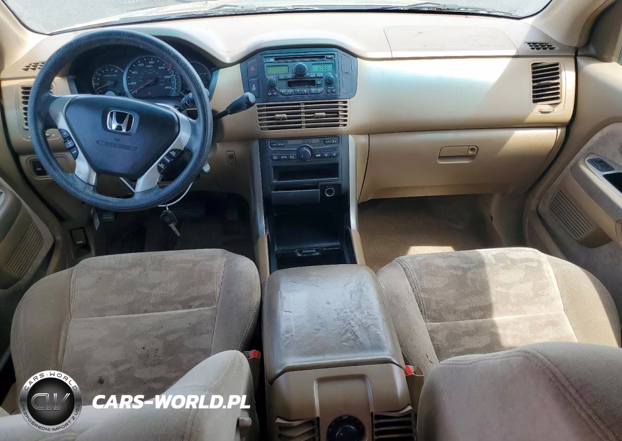 2004 Honda Pilot Ex VIN:2HKYF18464H616678 - 8
