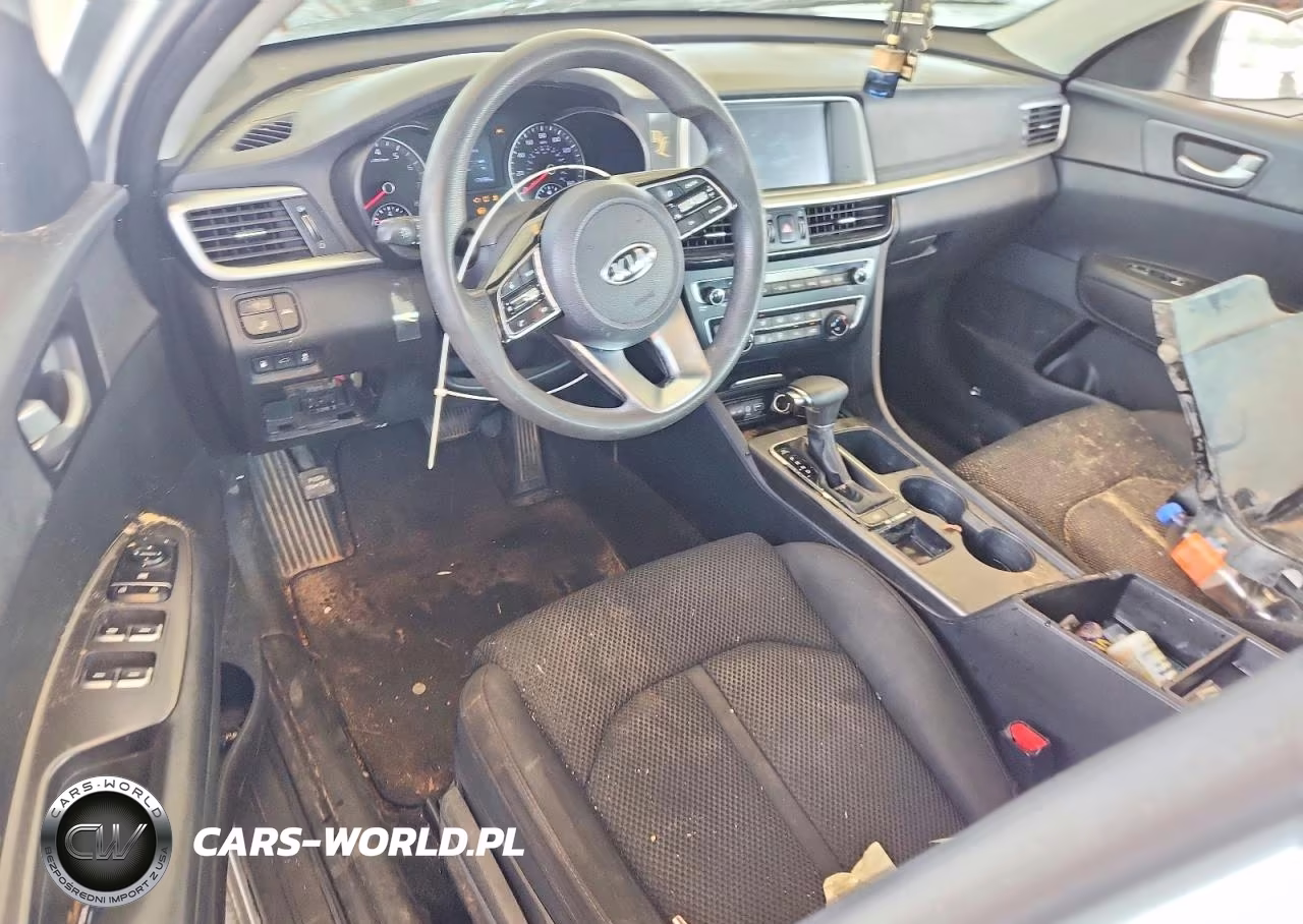 2019 Kia Optima Lx VIN:5XXGT4L32KG356826 - 8