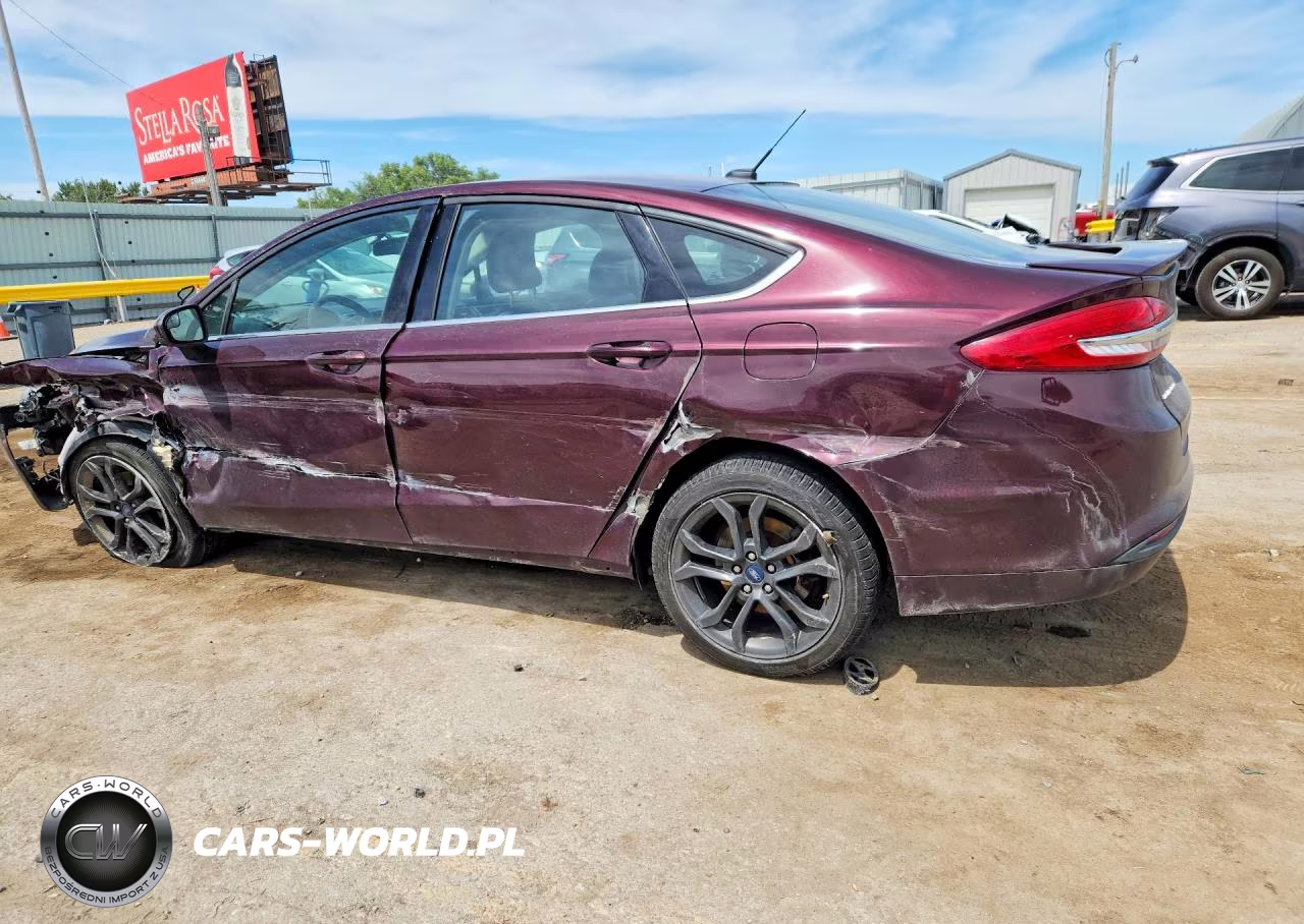 2018 Ford Fusion Se VIN:3FA6P0HD2JR280668 - 2