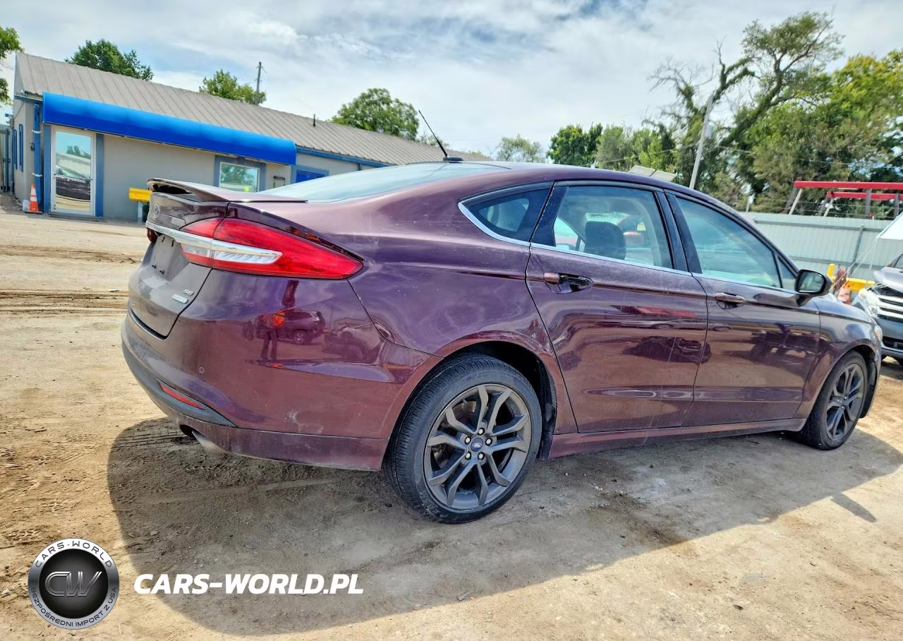 2018 Ford Fusion Se VIN:3FA6P0HD2JR280668 - 3
