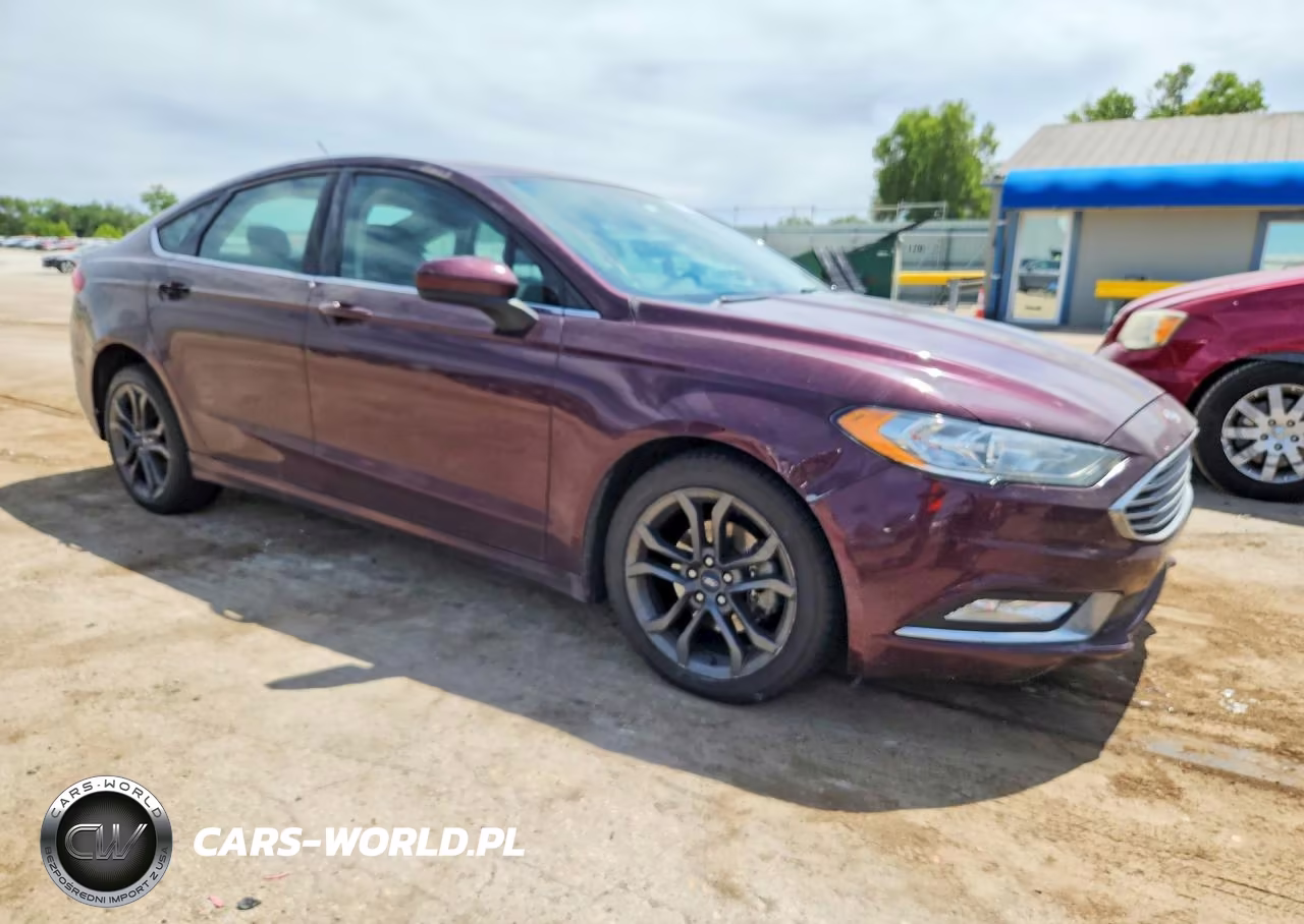 2018 Ford Fusion Se VIN:3FA6P0HD2JR280668 - 4