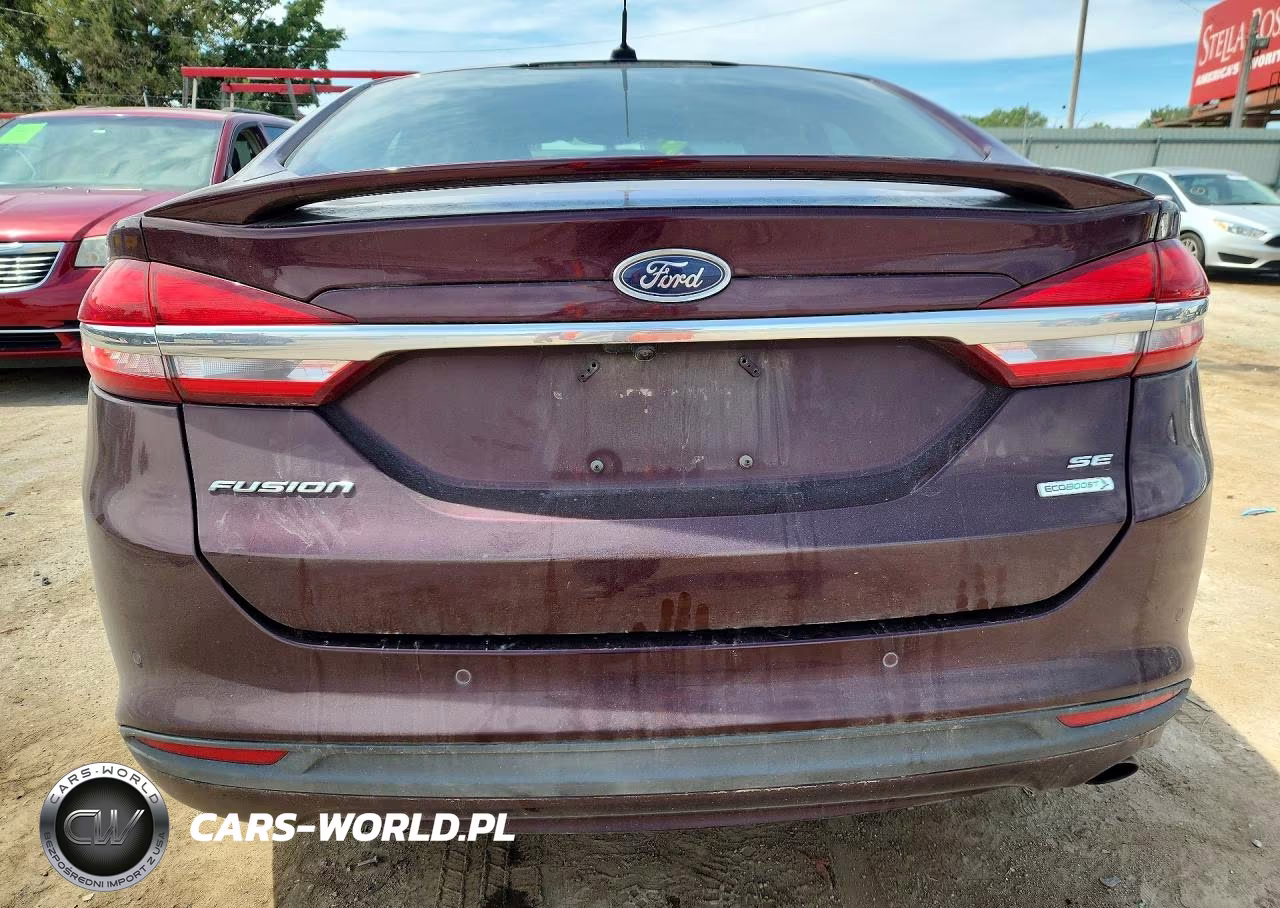2018 Ford Fusion Se VIN:3FA6P0HD2JR280668 - 6