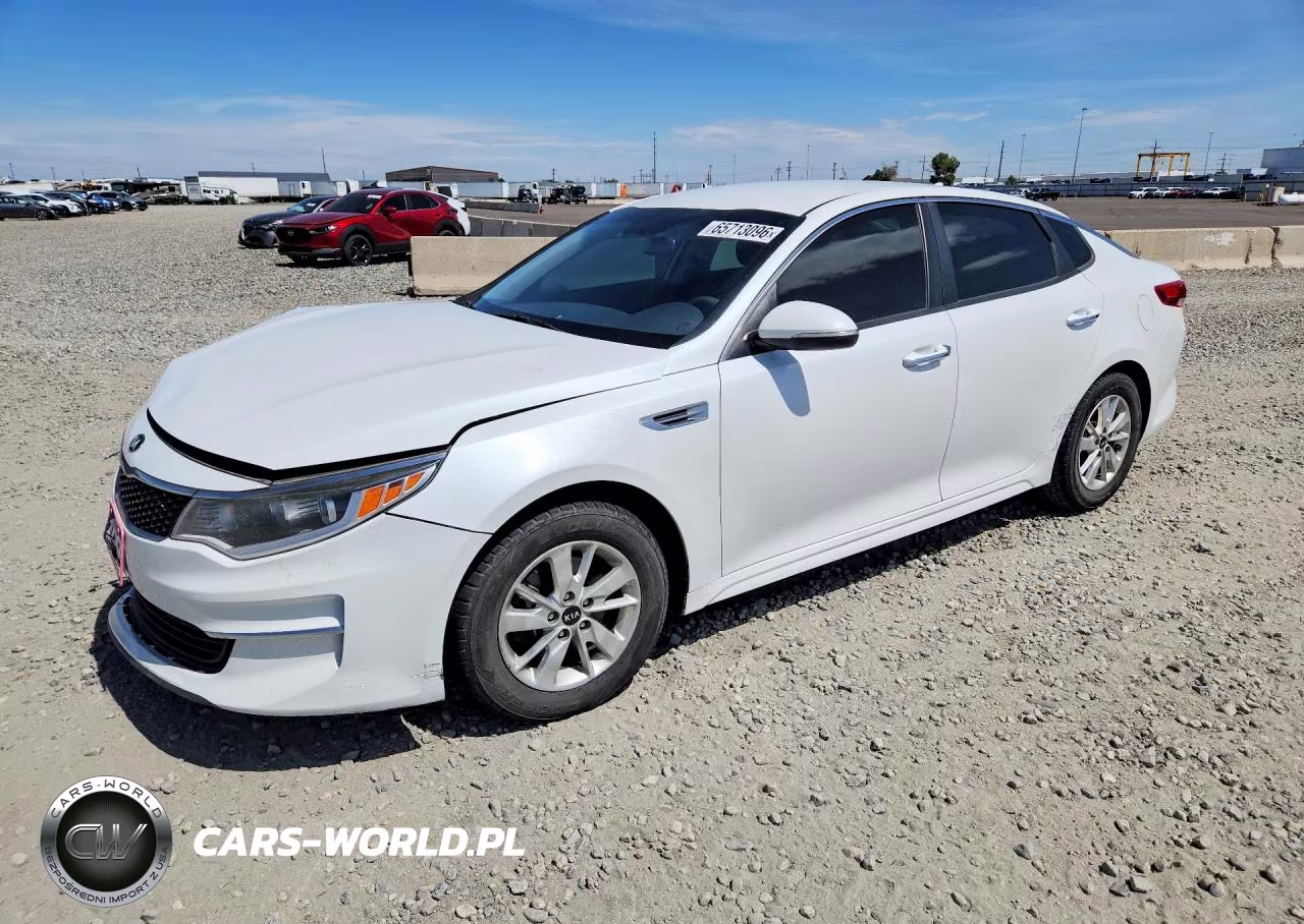 2018 Kia Optima Lx VIN:5XXGT4L36JG239281 - 1
