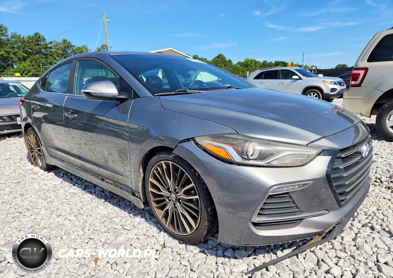 2018 Hyundai Elantra Sport VIN:KMHD04LBXJU515650 - 4