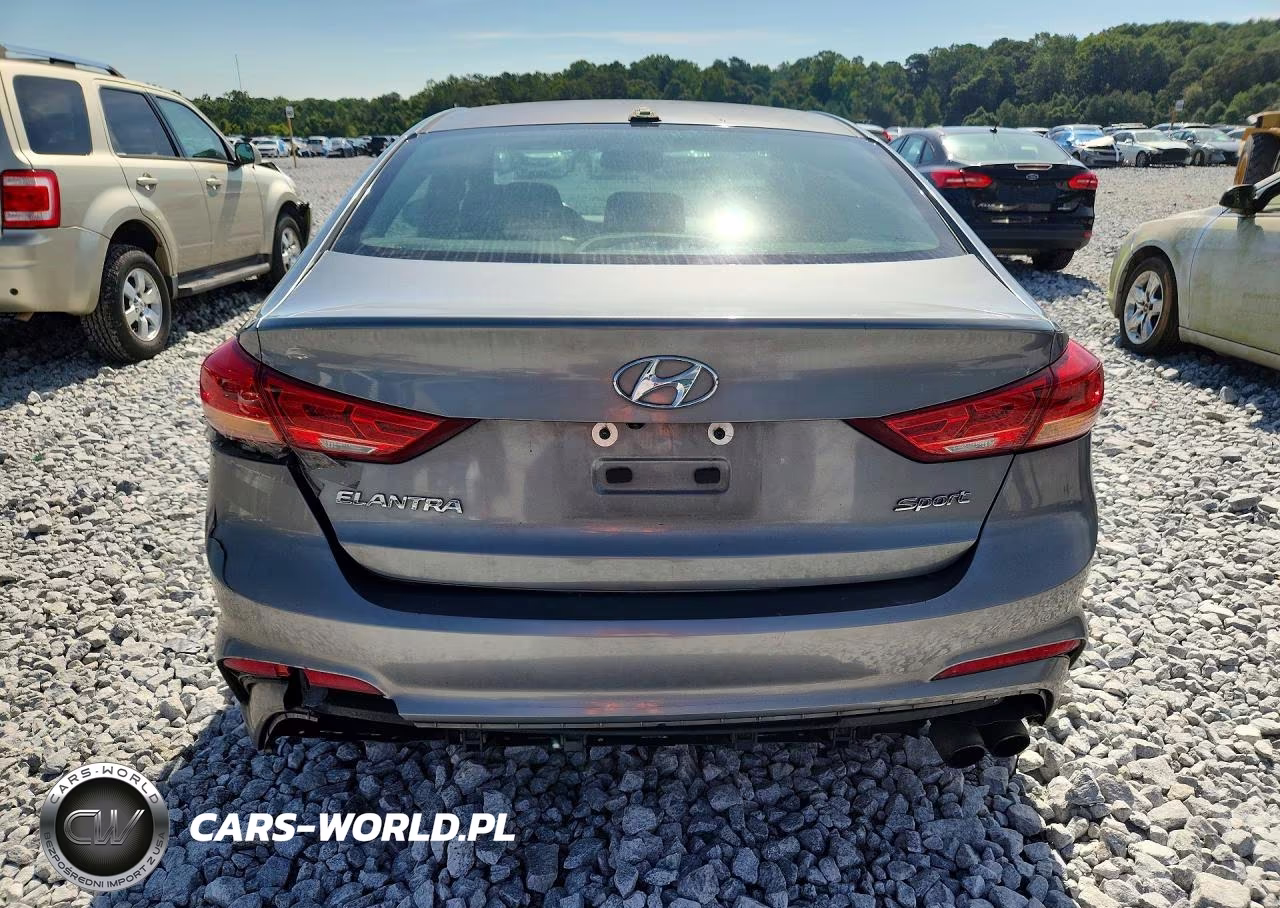 2018 Hyundai Elantra Sport VIN:KMHD04LBXJU515650 - 6