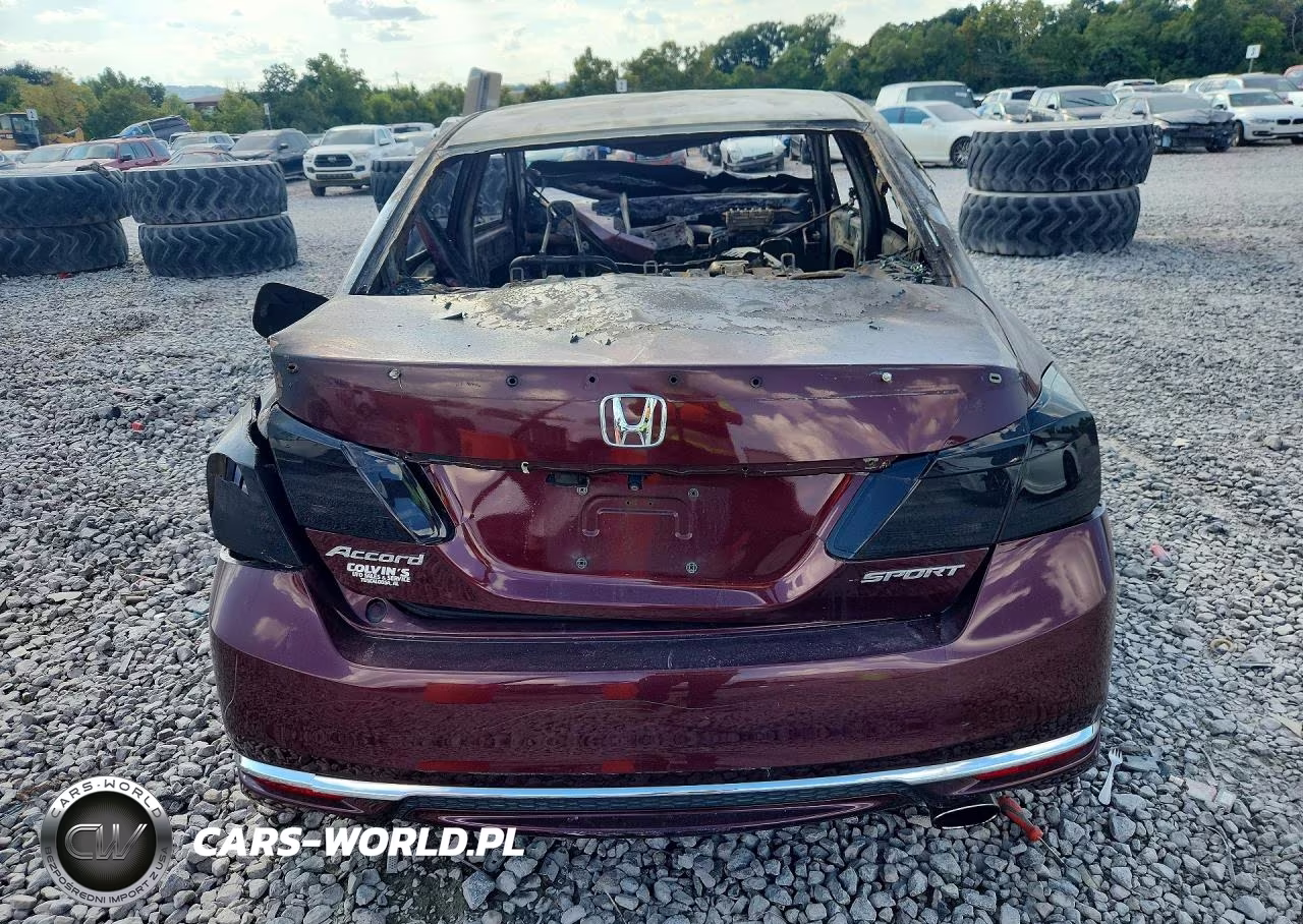 2017 Honda Accord Sport VIN:1HGCR2F51HA178184 - 6