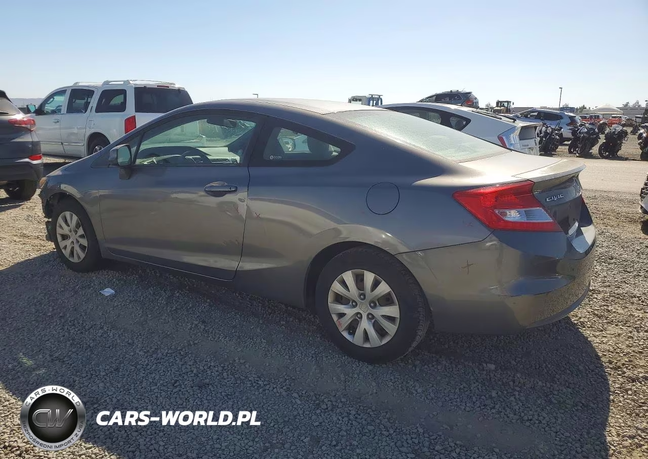 2012 Honda Civic Lx VIN:2HGFG3B50CH516411 - 2