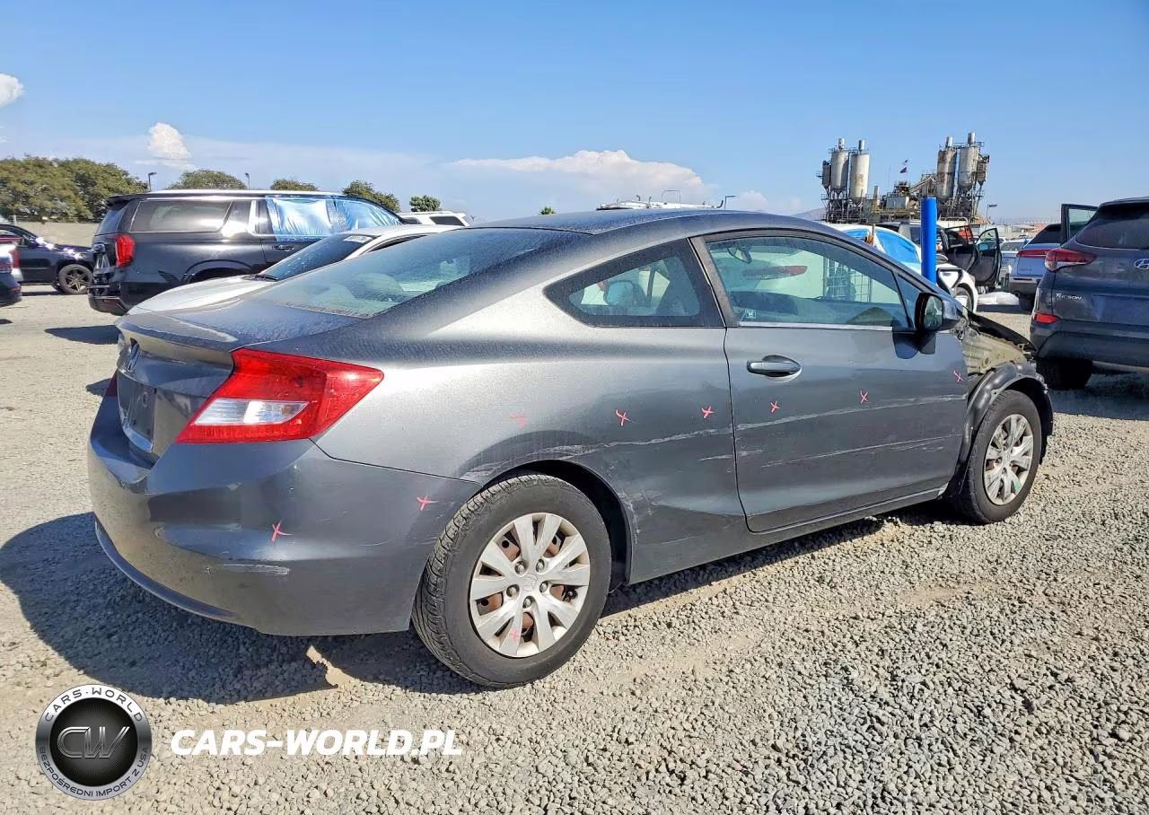 2012 Honda Civic Lx VIN:2HGFG3B50CH516411 - 3