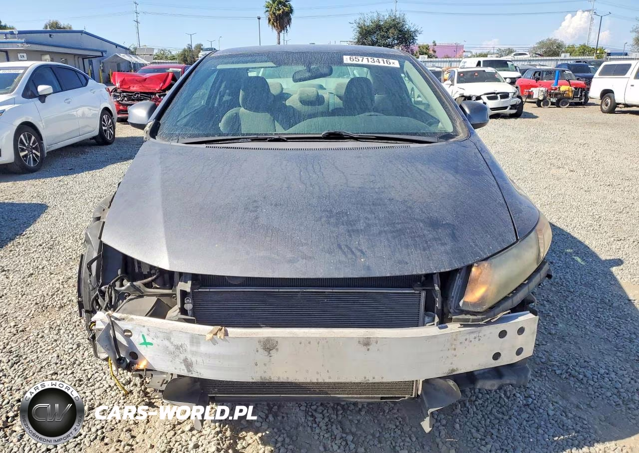 2012 Honda Civic Lx VIN:2HGFG3B50CH516411 - 5