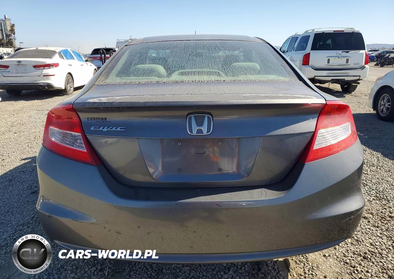 2012 Honda Civic Lx VIN:2HGFG3B50CH516411 - 6