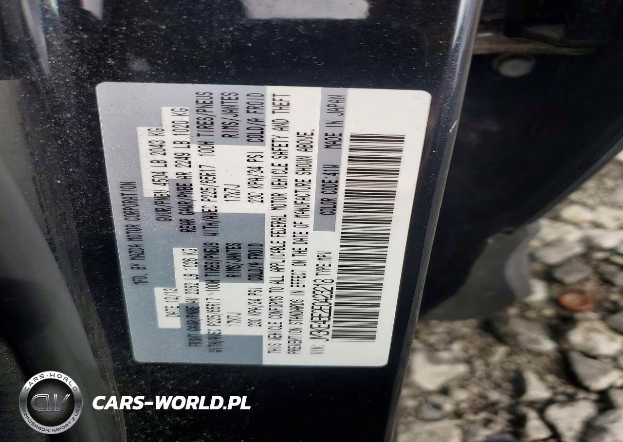 2014 Mazda Cx-5 Sport VIN:JM3KE4BE2E0423218 - 12