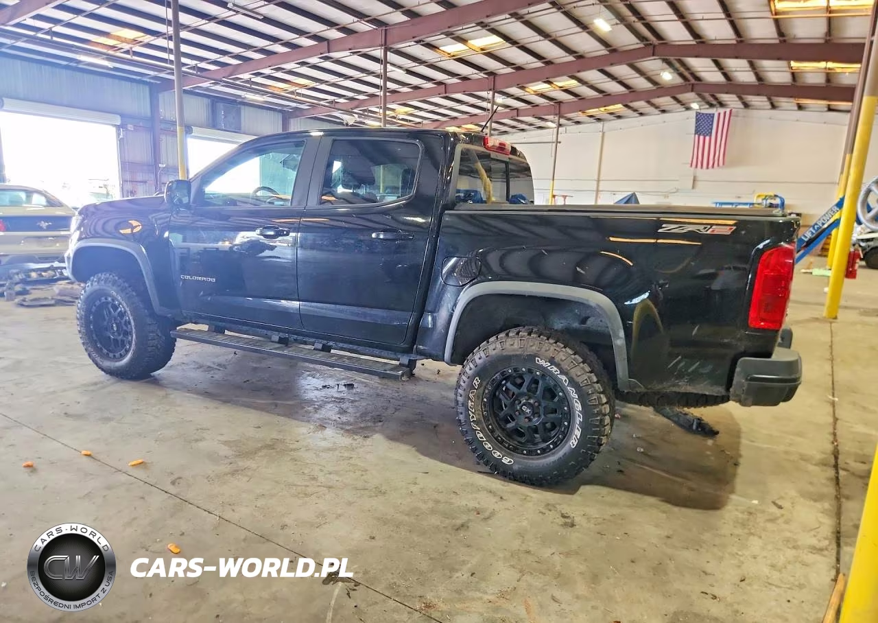 2021 Chevrolet Colorado Zr2 VIN:1GCGTEEN6M1103303 - 2