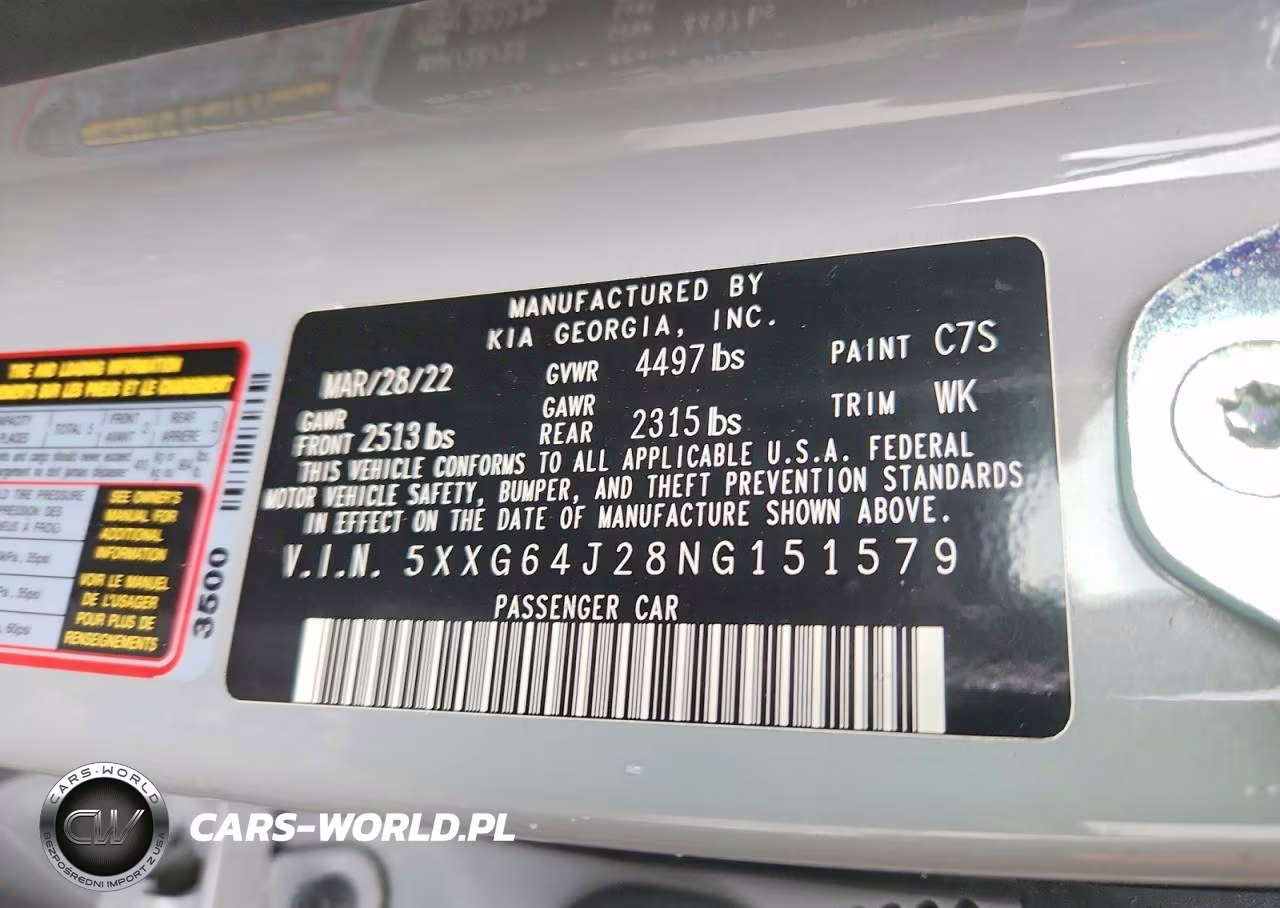 2022 Kia K5 Gt Line VIN:5XXG64J28NG151579 - 13