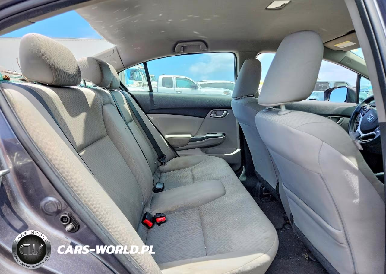 2015 Honda Civic Lx VIN:2HGFB2F5XFH542568 - 10