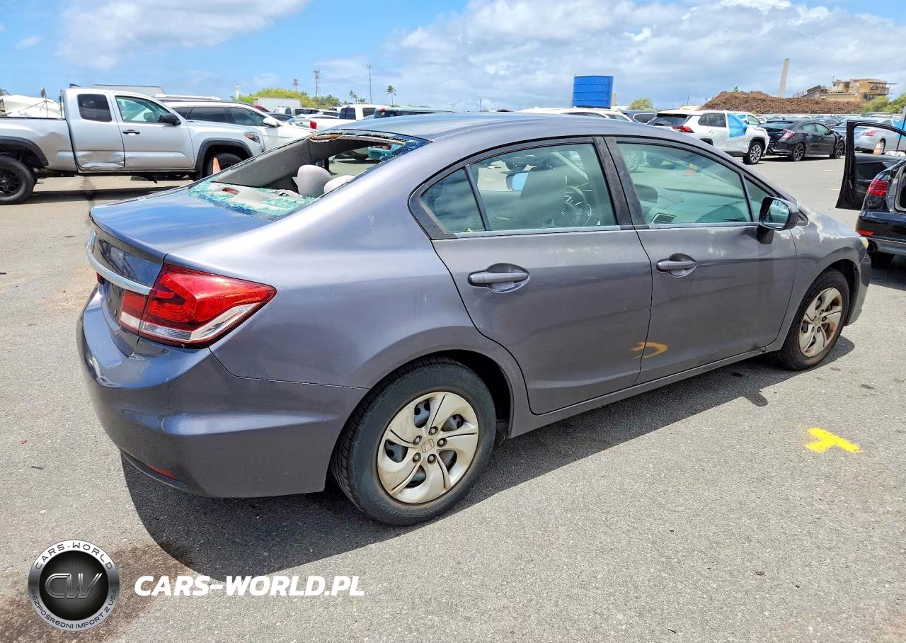 2015 Honda Civic Lx VIN:2HGFB2F5XFH542568 - 3