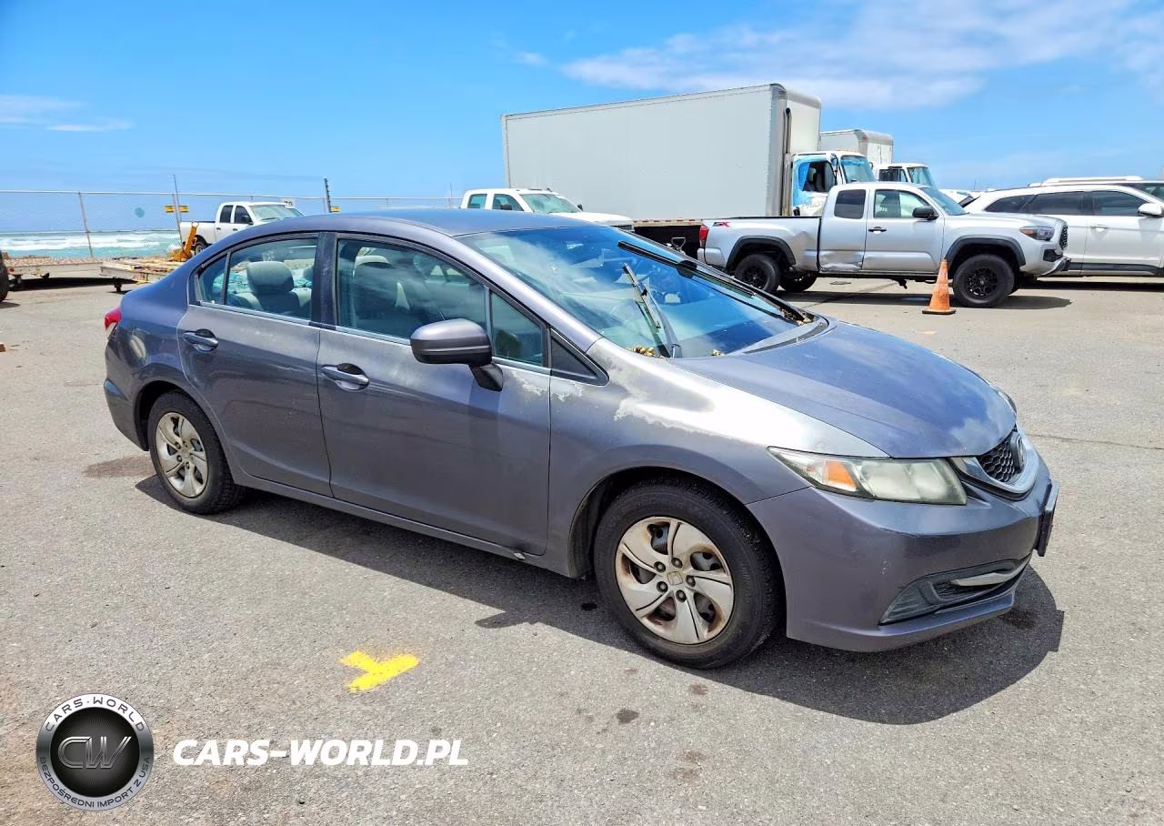 2015 Honda Civic Lx VIN:2HGFB2F5XFH542568 - 4