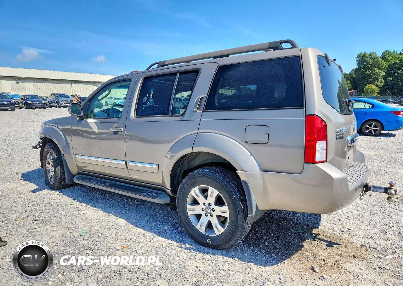 2008 Nissan Pathfinder S VIN:5N1AR18B58C619947 - 2