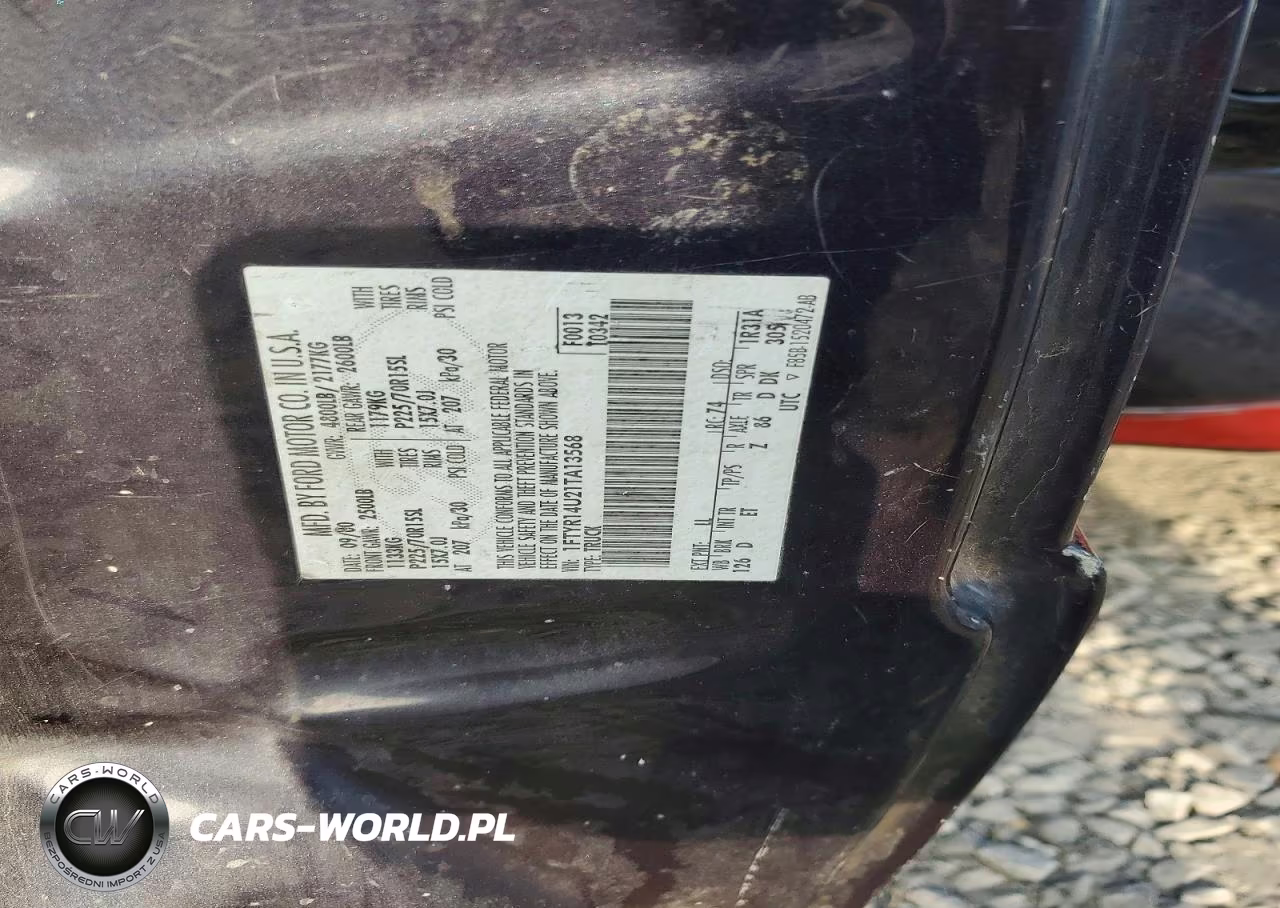 2001 Ford Ranger VIN:1FTYR14U21TA13568 - 12