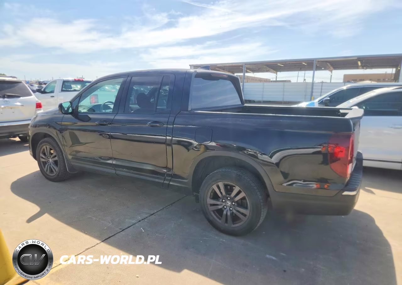2019 Honda Ridgeline Sport VIN:5FPYK3F18KB040806 - 2