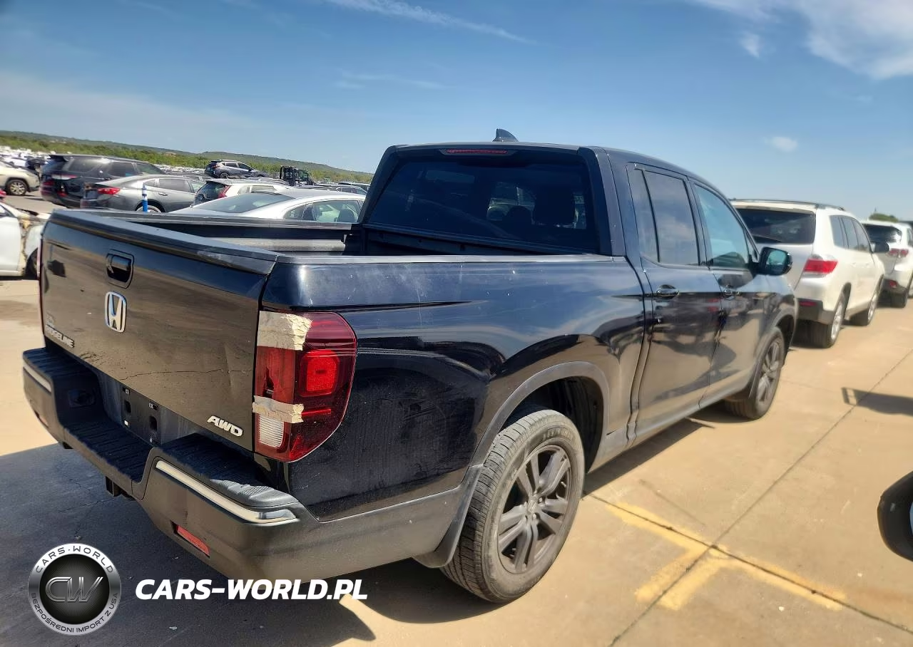 2019 Honda Ridgeline Sport VIN:5FPYK3F18KB040806 - 3