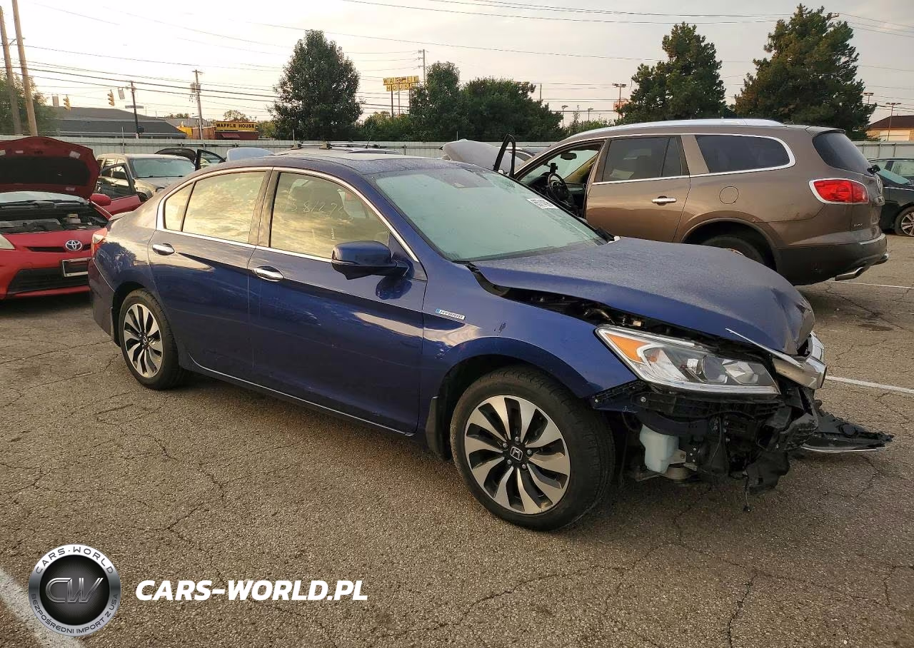 2017 Honda Accord Hybrid Exl VIN:JHMCR6F55HC006541 - 4