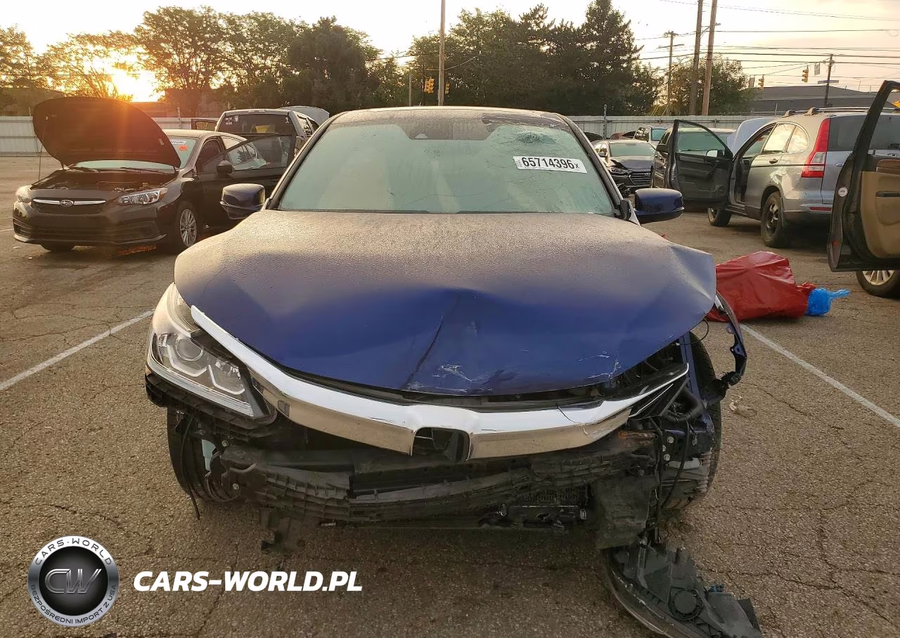 2017 Honda Accord Hybrid Exl VIN:JHMCR6F55HC006541 - 5