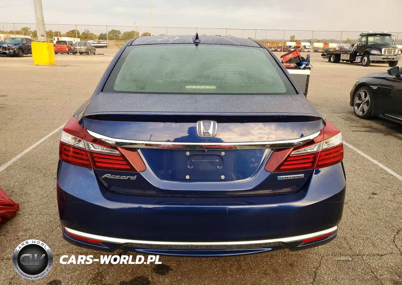 2017 Honda Accord Hybrid Exl VIN:JHMCR6F55HC006541 - 6