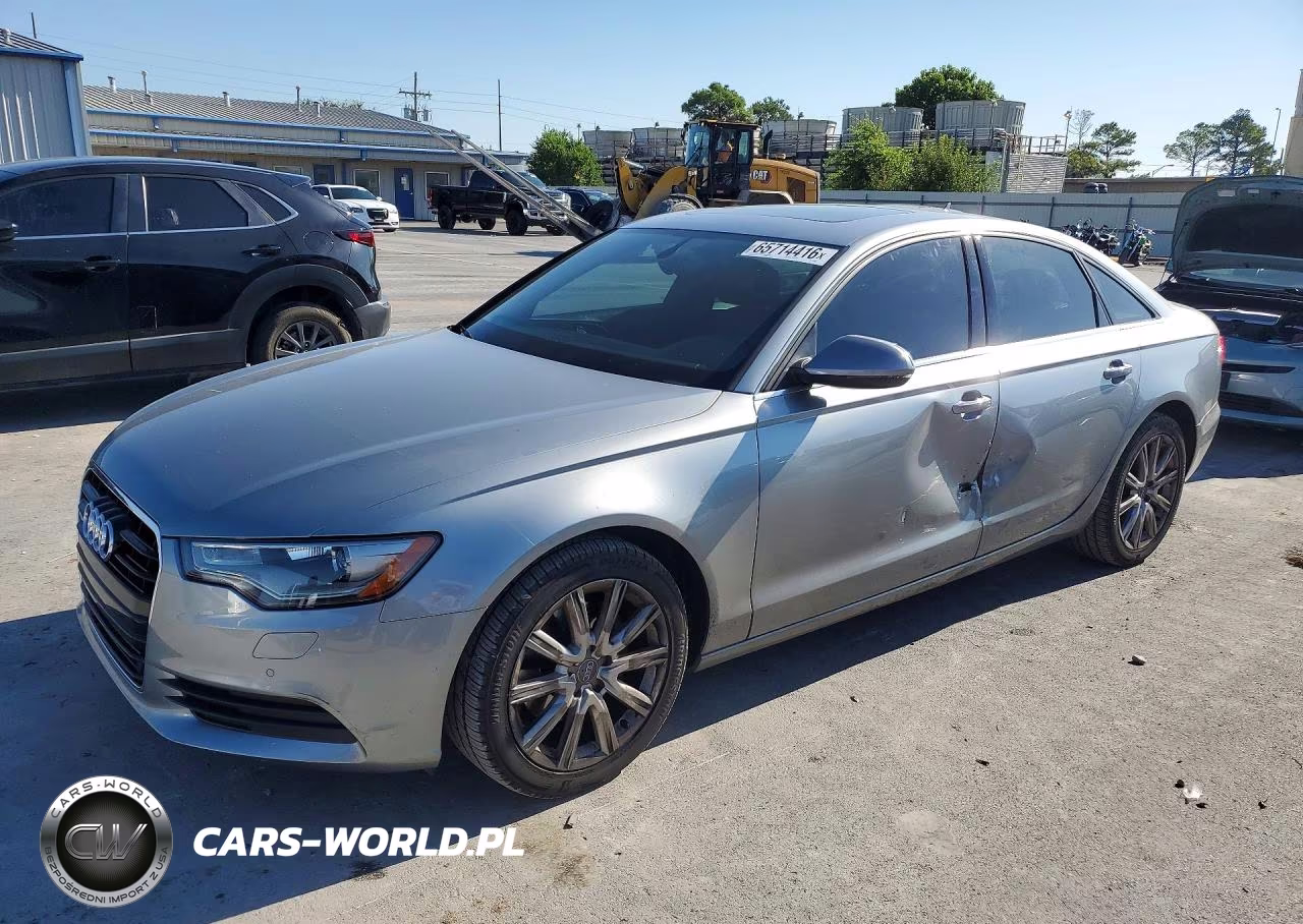 2013 Audi A6 Premium Plus VIN:WAUGFAFC7DN115804 - 1