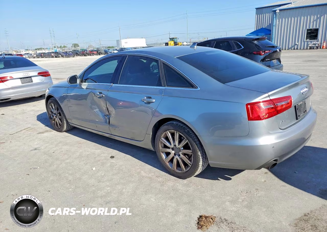 2013 Audi A6 Premium Plus VIN:WAUGFAFC7DN115804 - 2