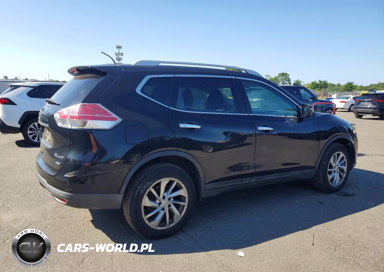 2014 Nissan Rogue Sl VIN:5N1AT2MV1EC753776 - 3