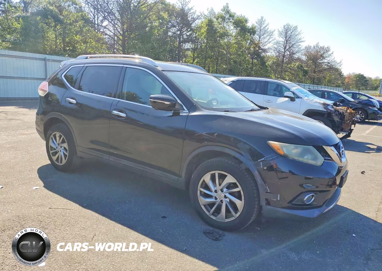 2014 Nissan Rogue Sl VIN:5N1AT2MV1EC753776 - 4