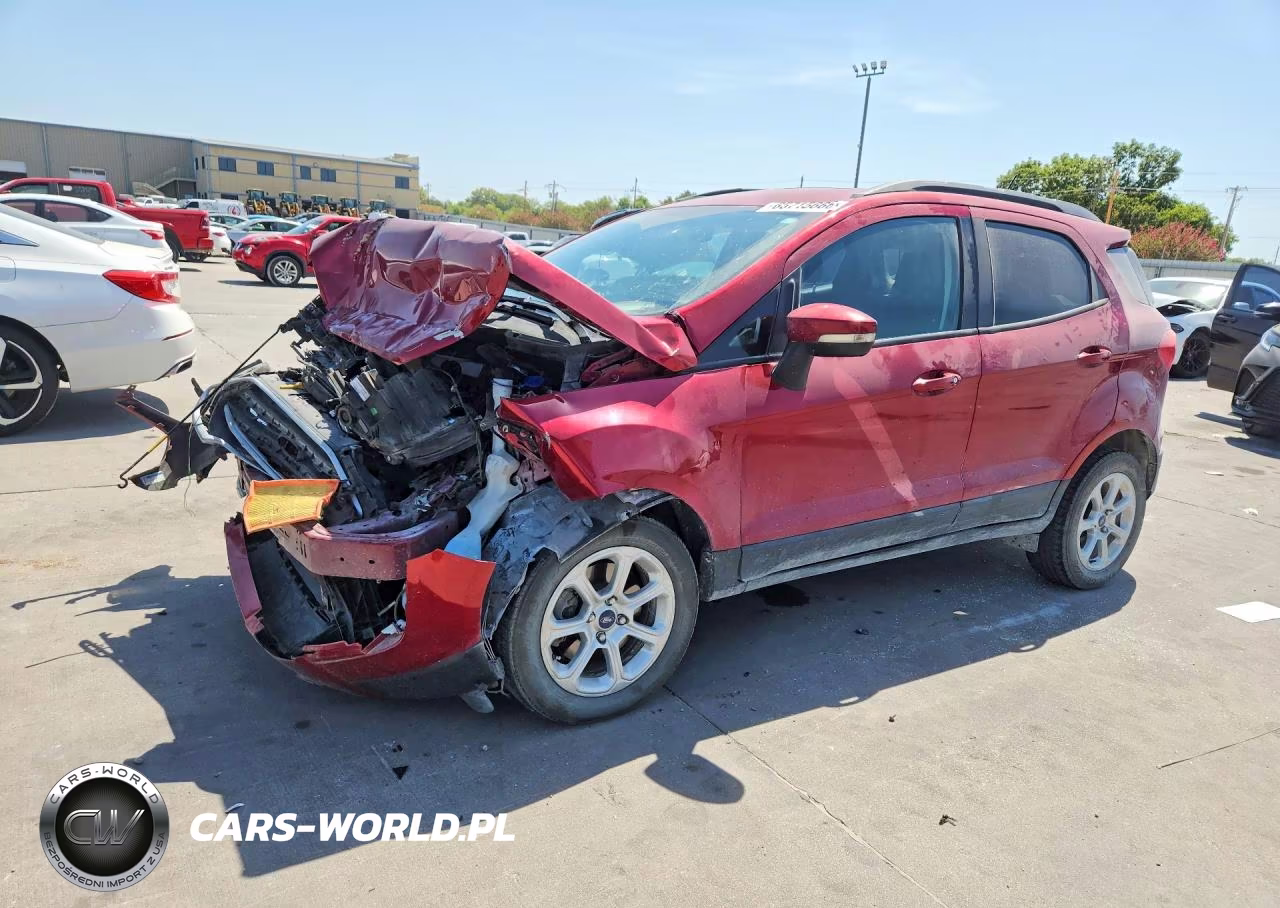 2018 Ford Ecosport Se VIN:MAJ3P1TE5JC191829 - 1
