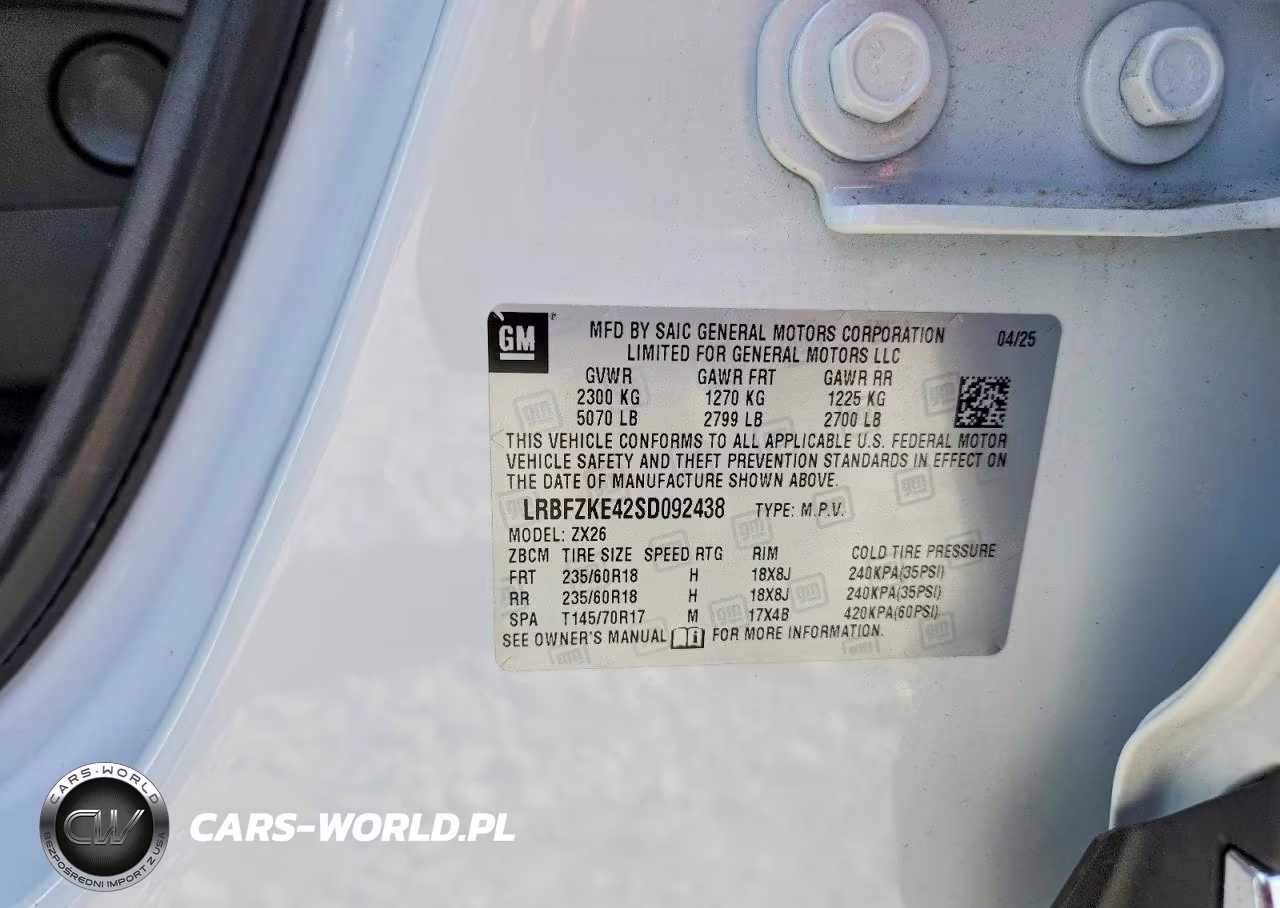 2025 Buick Envision Preferred VIN:LRBFZKE42SD092438 - 14