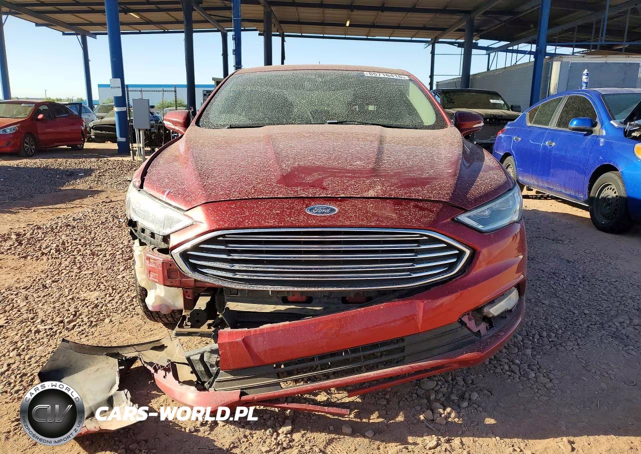 2017 Ford Fusion Se VIN:3FA6P0HD1HR263550 - 5