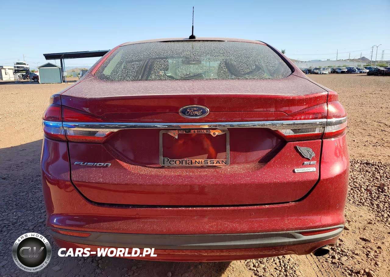 2017 Ford Fusion Se VIN:3FA6P0HD1HR263550 - 6
