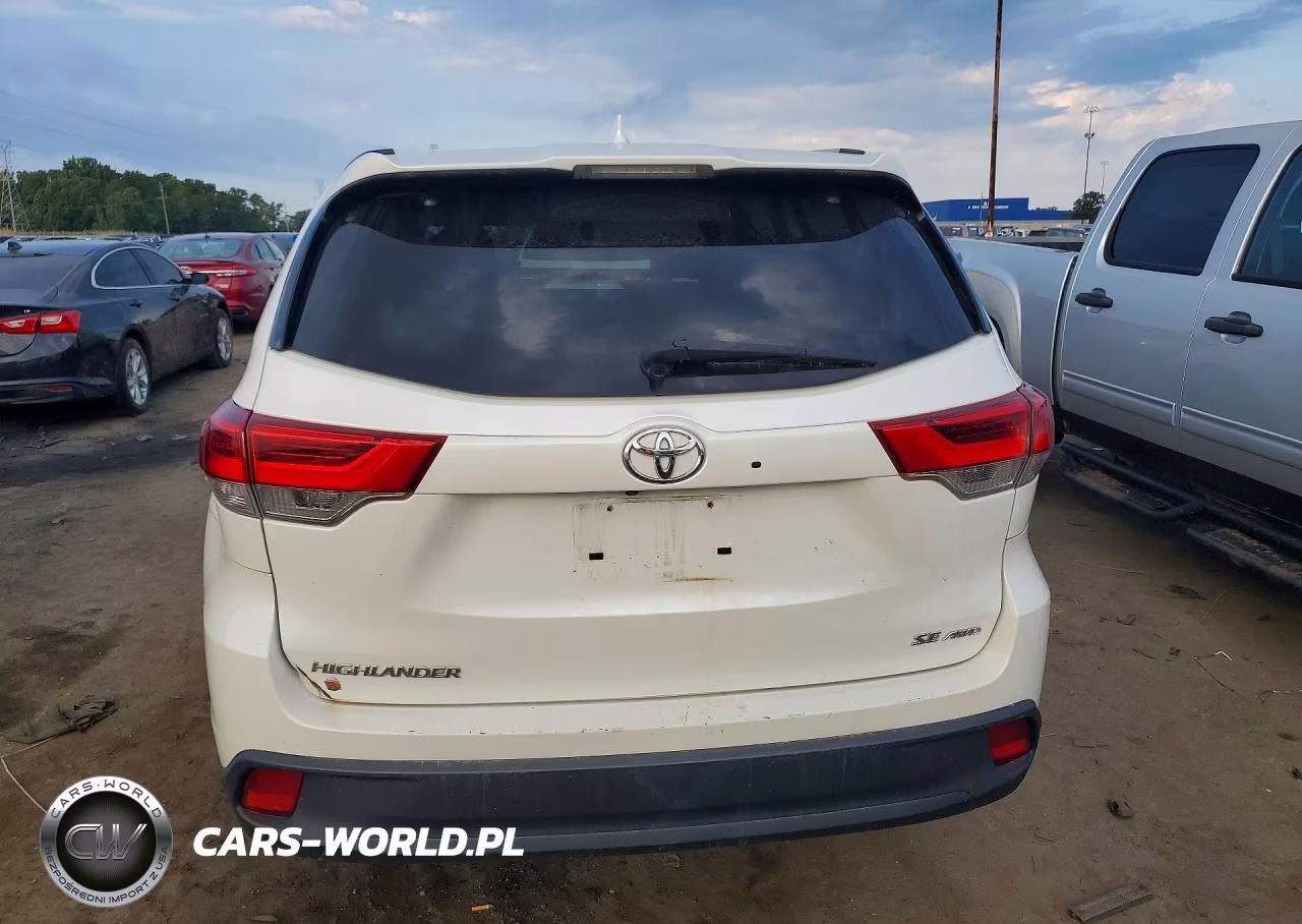 2018 Toyota Highlander Se VIN:5TDJZRFHXJS851801 - 6
