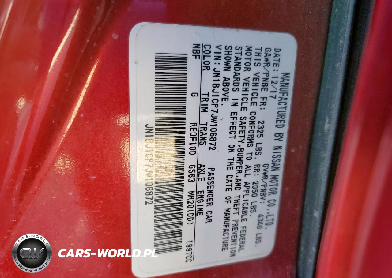 2018 Nissan Rogue Sport S VIN:JN1BJ1CP7JW106872 - 13