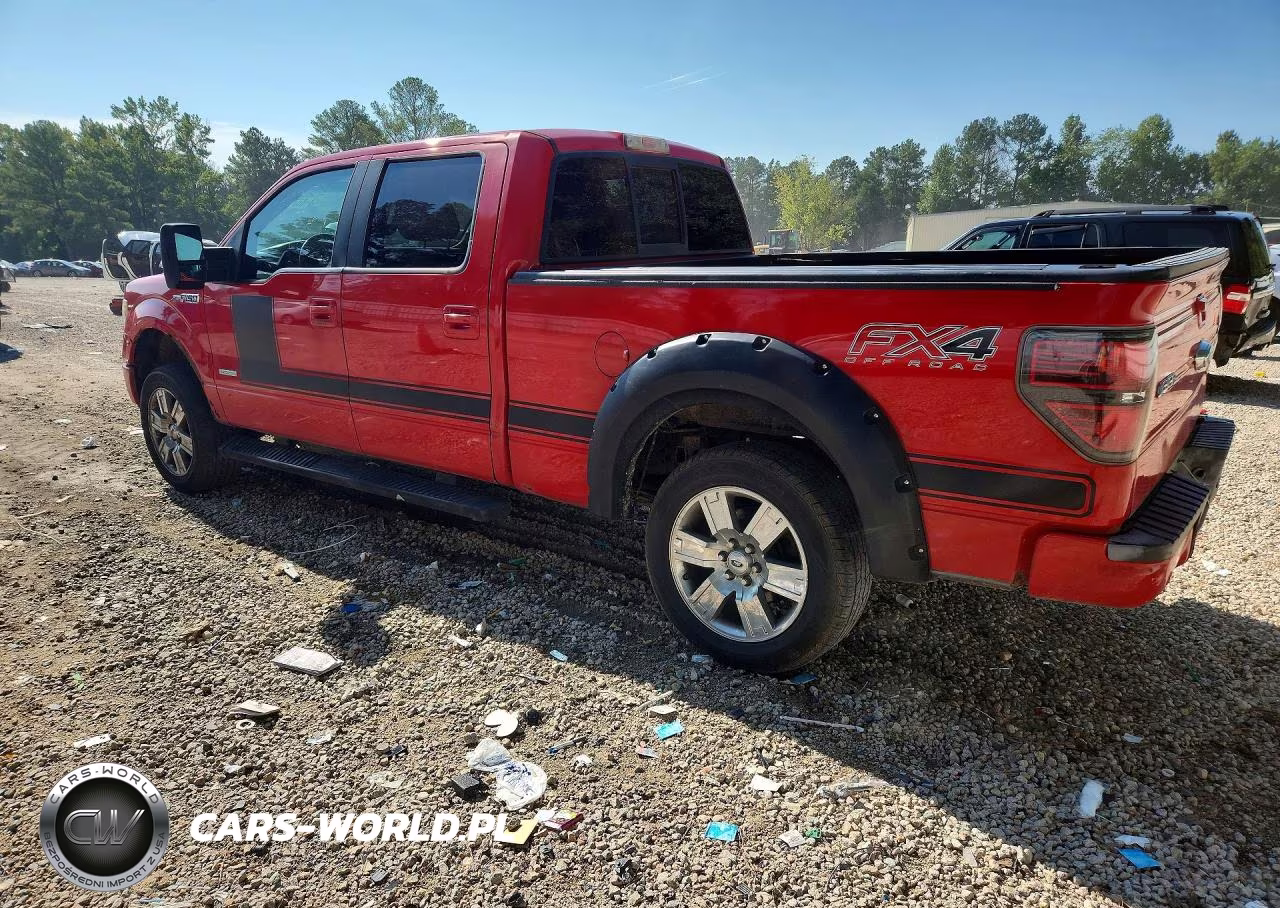 2012 Ford F150 Supercrew VIN:1FTFW1ETXCFA31209 - 2