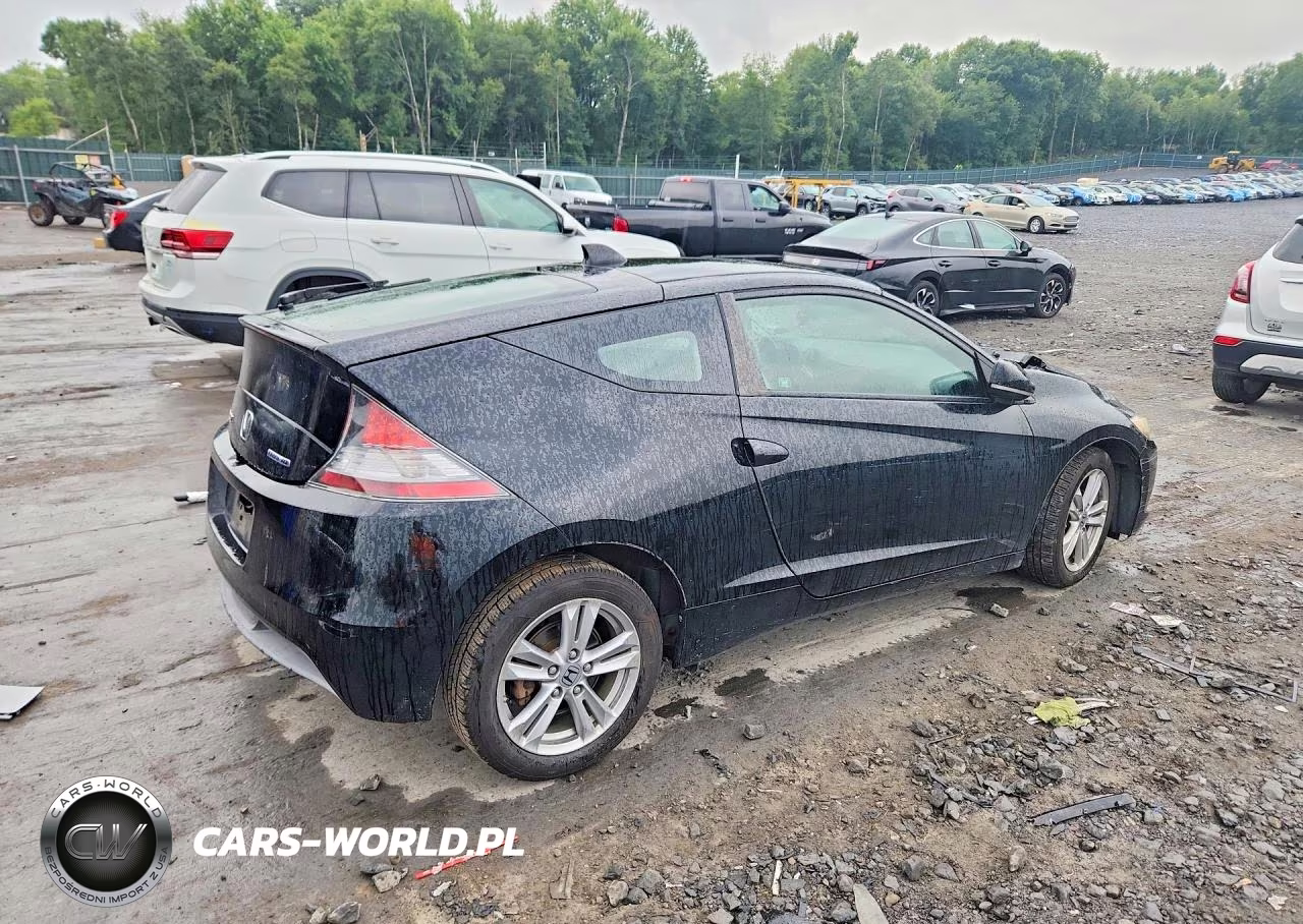 2011 Honda Cr-Z Ex VIN:JHMZF1C65BS011724 - 3