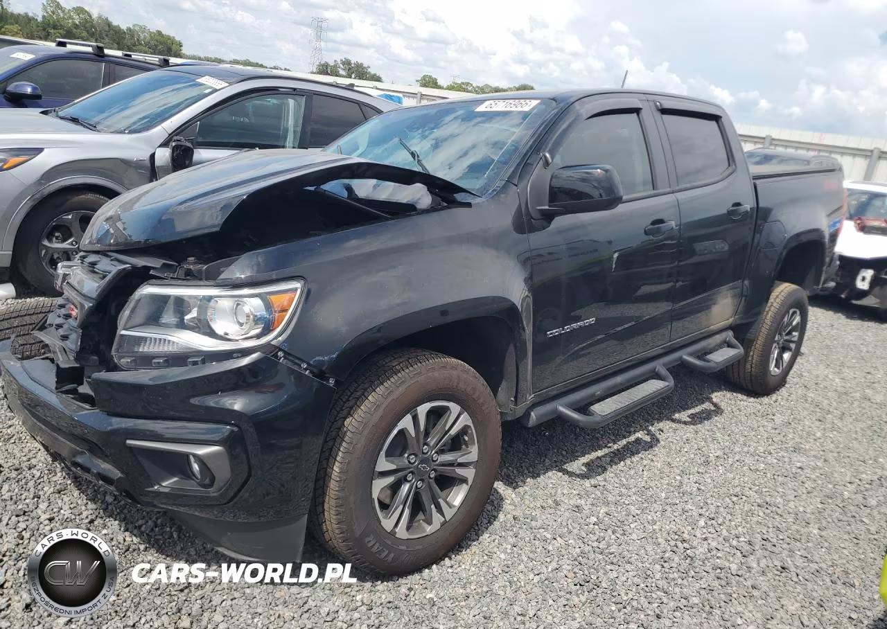 2021 Chevrolet Colorado Z71 VIN:1GCGSDEN3M1206336 - 1
