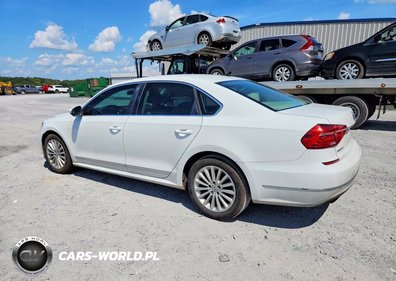 2016 Volkswagen Passat Se VIN:1VWBS7A39GC053435 - 2