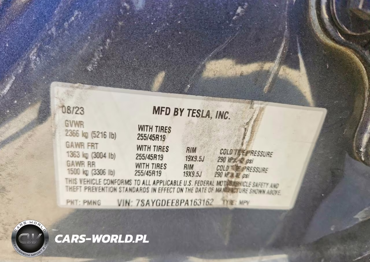 2023 Tesla Model Y VIN:7SAYGDEE8PA163162 - 13