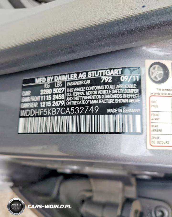 2012 Mercedes-Benz E 350 VIN:WDDHF5KB7CA532749 - 13