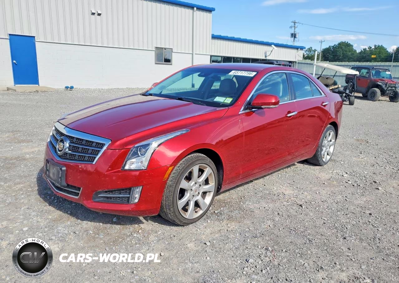 2014 Cadillac Ats Performance VIN:1G6AJ5S33E0163807 - 1