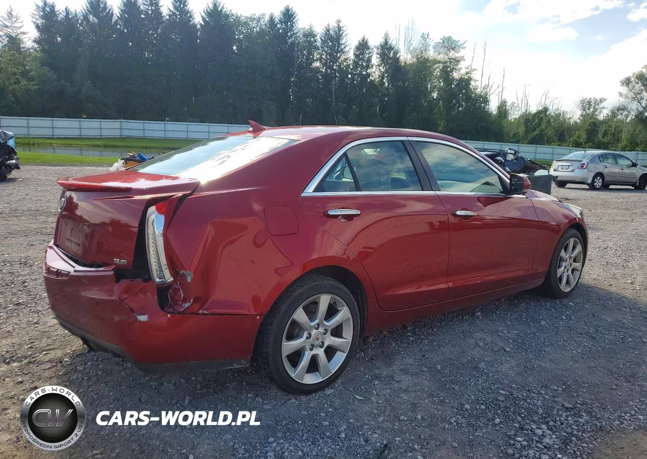 2014 Cadillac Ats Performance VIN:1G6AJ5S33E0163807 - 3