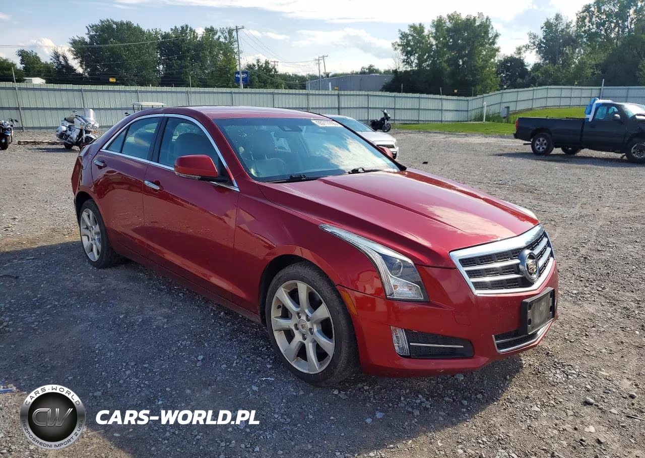 2014 Cadillac Ats Performance VIN:1G6AJ5S33E0163807 - 4